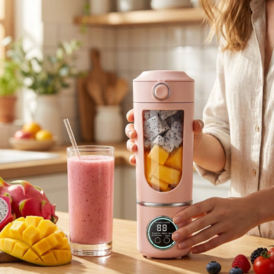 blender smoothie rose
