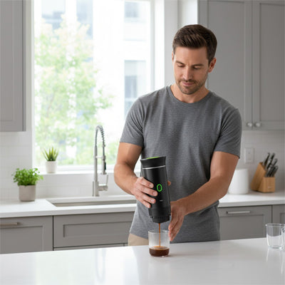 machine a cafe portable homme