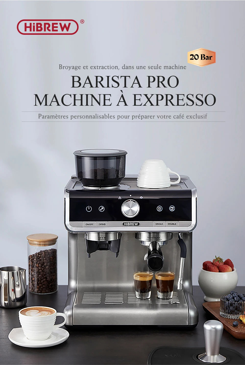 machine cafe grain broyeur barista