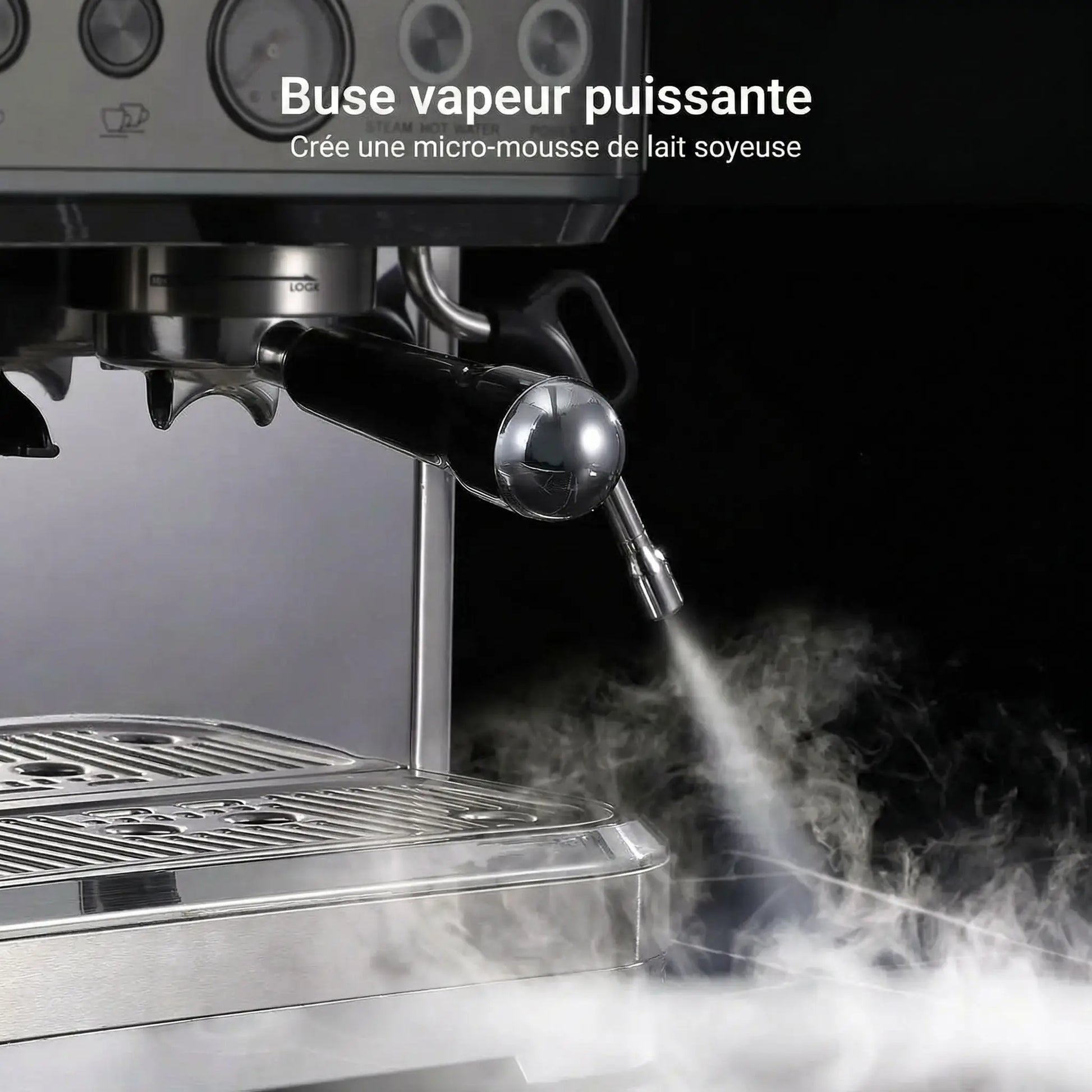 machine cafe grain buse vapeur
