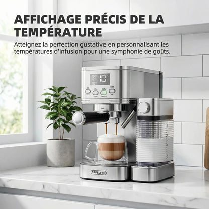 machine cafe grain indicateur temperature