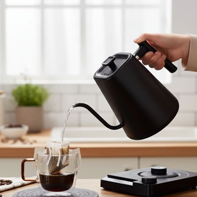 Petite bouilloire électrique